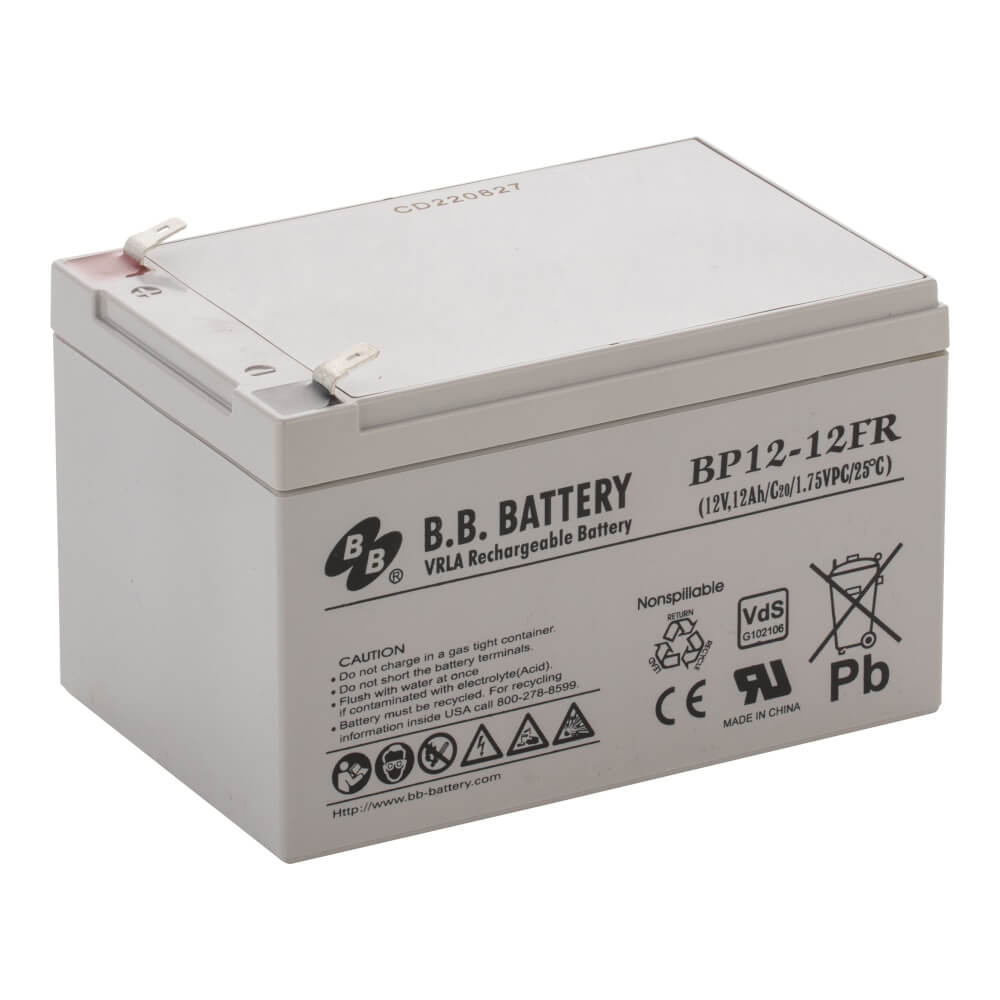 12V 12Ah Battery, Sealed Lead Acid battery (AGM), B.B. Battery