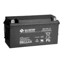 12V 160Ah Battery, Sealed Lead Acid battery (AGM), B.B. Battery BP160-12, 483x171x240 mm (LxWxH), Terminal I3 (Insert M8)