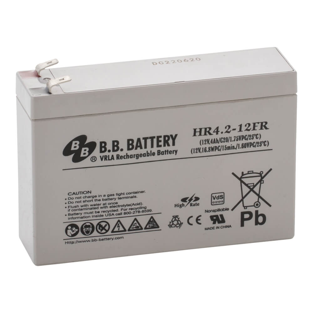 4 Baterías Gel 12v 12Ah - Low Cost Energy