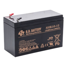 12V 9Ah Batterie au plomb (AGM), B.B. Battery HR9-12, 151x65x94 mm